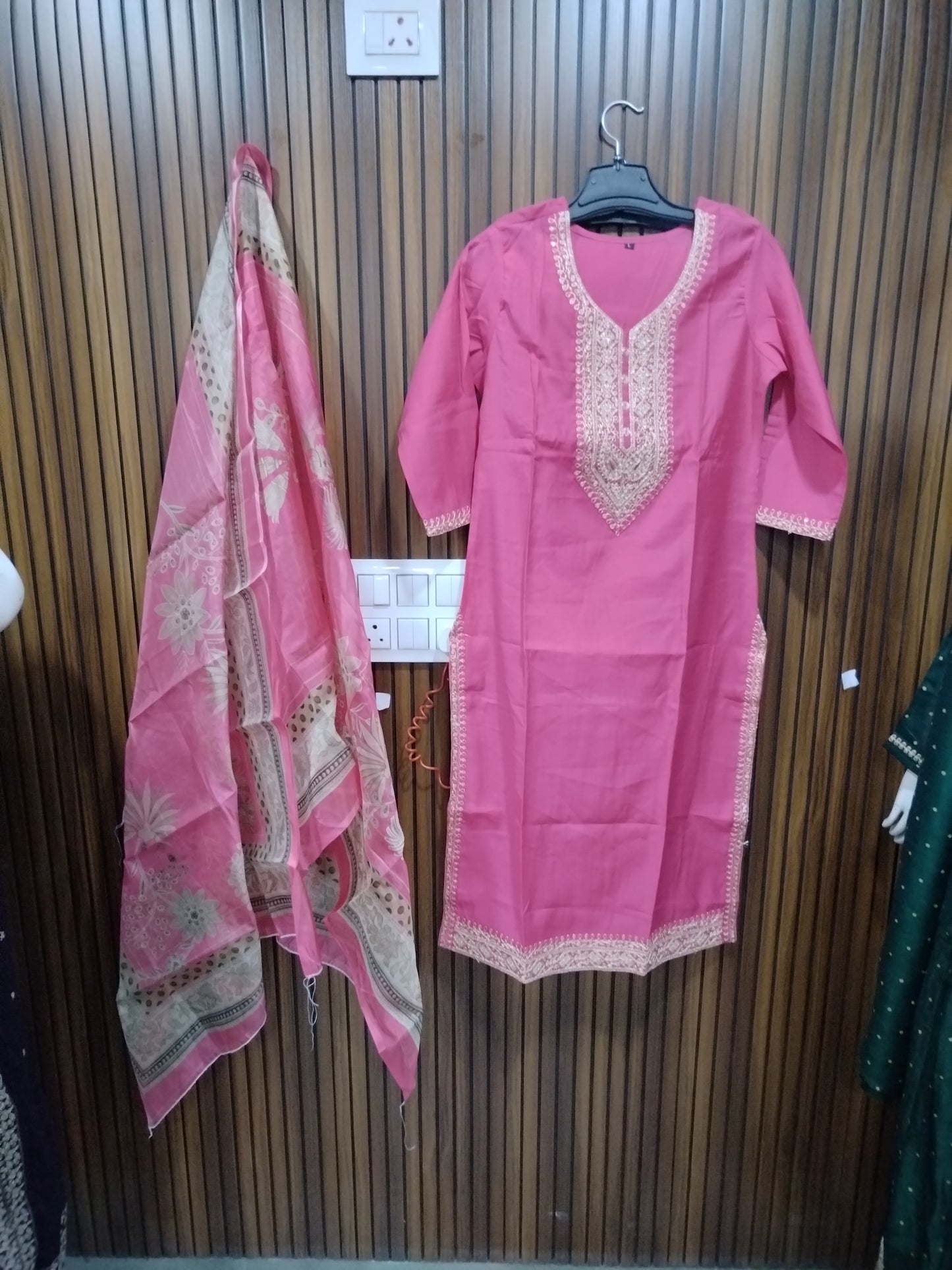 Silk suit