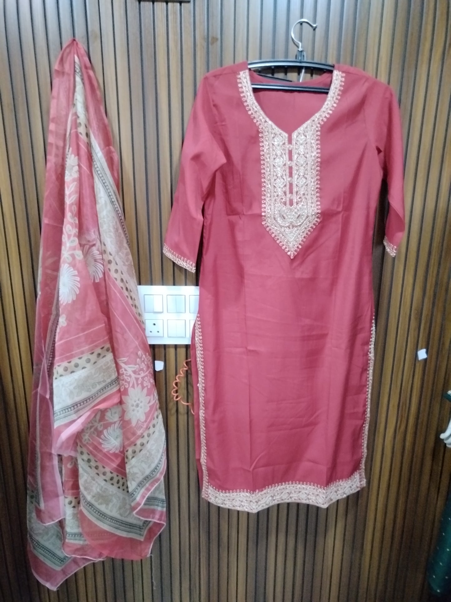 Silk suit