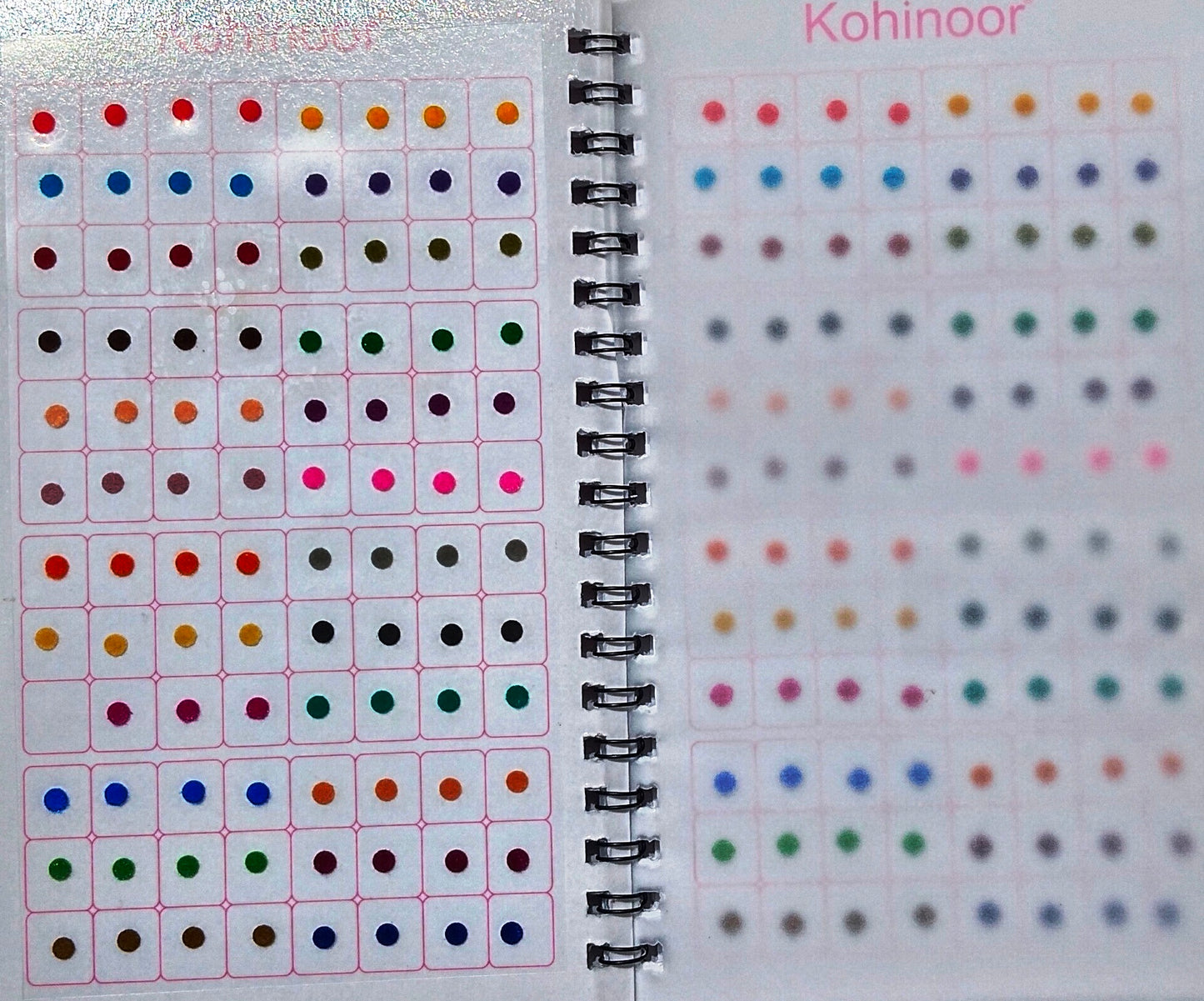 Kohinoor UK*STAR Smallest Size Multi Color Bindi diary