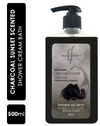 European formula Moisturising Charcoal Sunset Scented Shower Gel Bath  (500 ml)