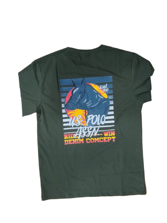 Zara back printed t-shirt