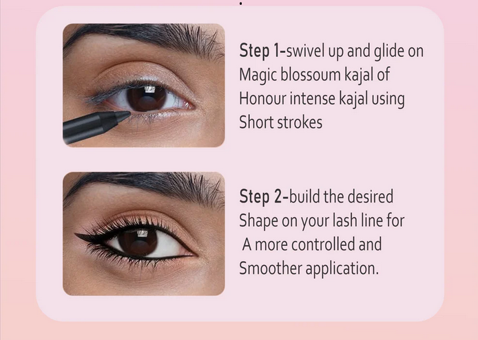 Magic Blossom Beauty For Real Gel Kohl Kajal Auto Eye Pencil