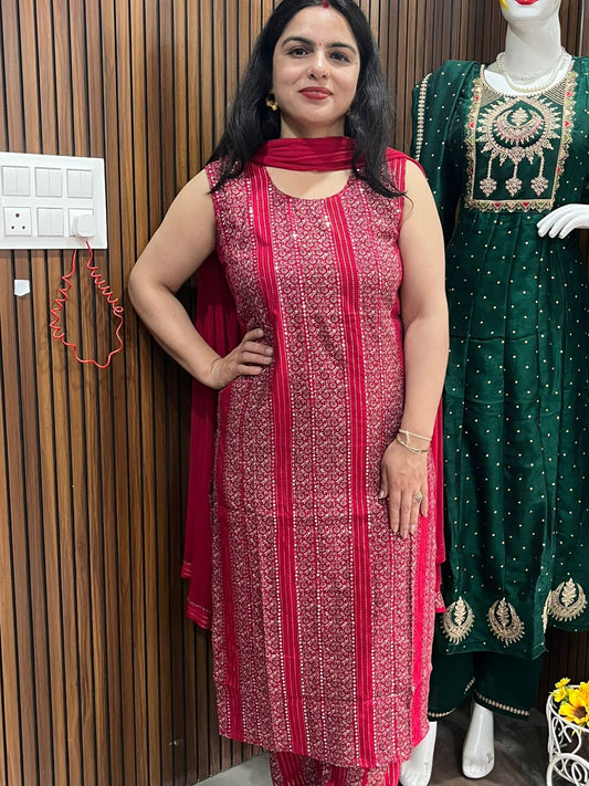 Reyon Cotton suit