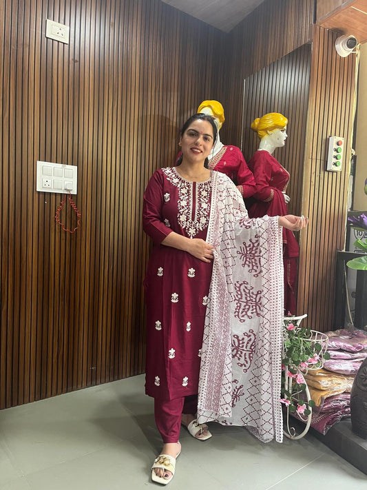 Reyon Cotton Suits